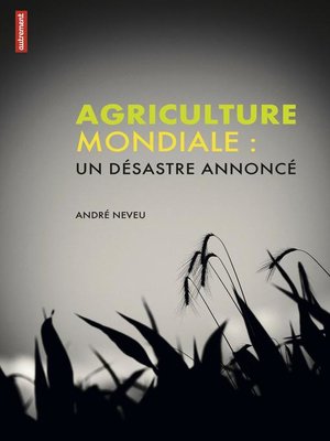 cover image of Agriculture mondiale
